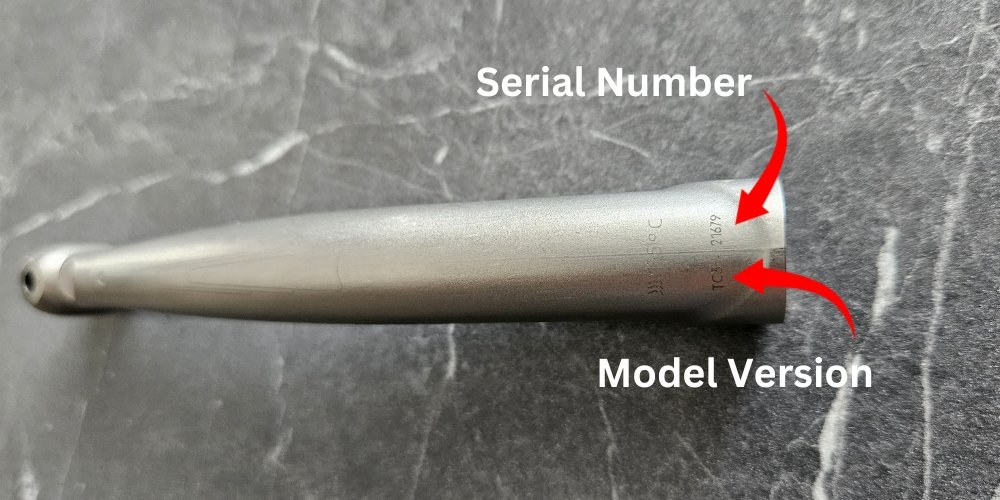 How to choose right model number and serial number sirona turbines